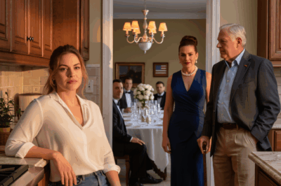 The Fateful Brunch: My mom bluntly said, ‘You’re just here to wash dishes, don’t embarrass us!’ and shoved me into the kitchen. Everyone fell silent, but when Grandpa stood up and said, ‘Then I’ll eat where she is,’ the room went completely still. That was the moment everything started to change…