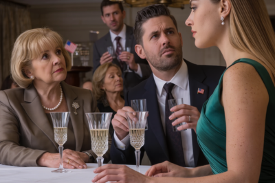 We were celebrating our wedding anniversary with family at an upscale restaurant. When i went to the restroom, i caught a glimpse of my husband adding something to my drink. When i came back, i quietly switched glasses with my mother-in-law – the one who had always hated me and never missed a chance to humiliate me…  But thirty minutes later true story…