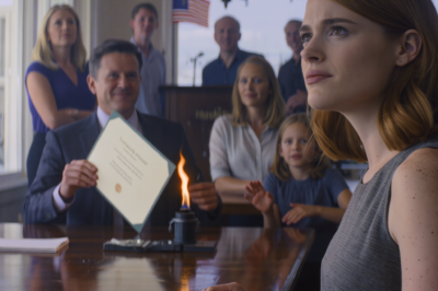 At my graduation dinner, my parents turned it into a family “trial” and demanded I sign my inheritance over to my sister… I said “no,” Dad struck a lighter near my diploma, and the whole table froze—yet I just smiled and walked out… because the lawyer’s office the next week was where they’d finally understand what they’d done…